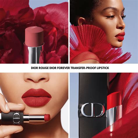 rouge dior 100 swatch|Rouge Dior Forever: the Transfer.